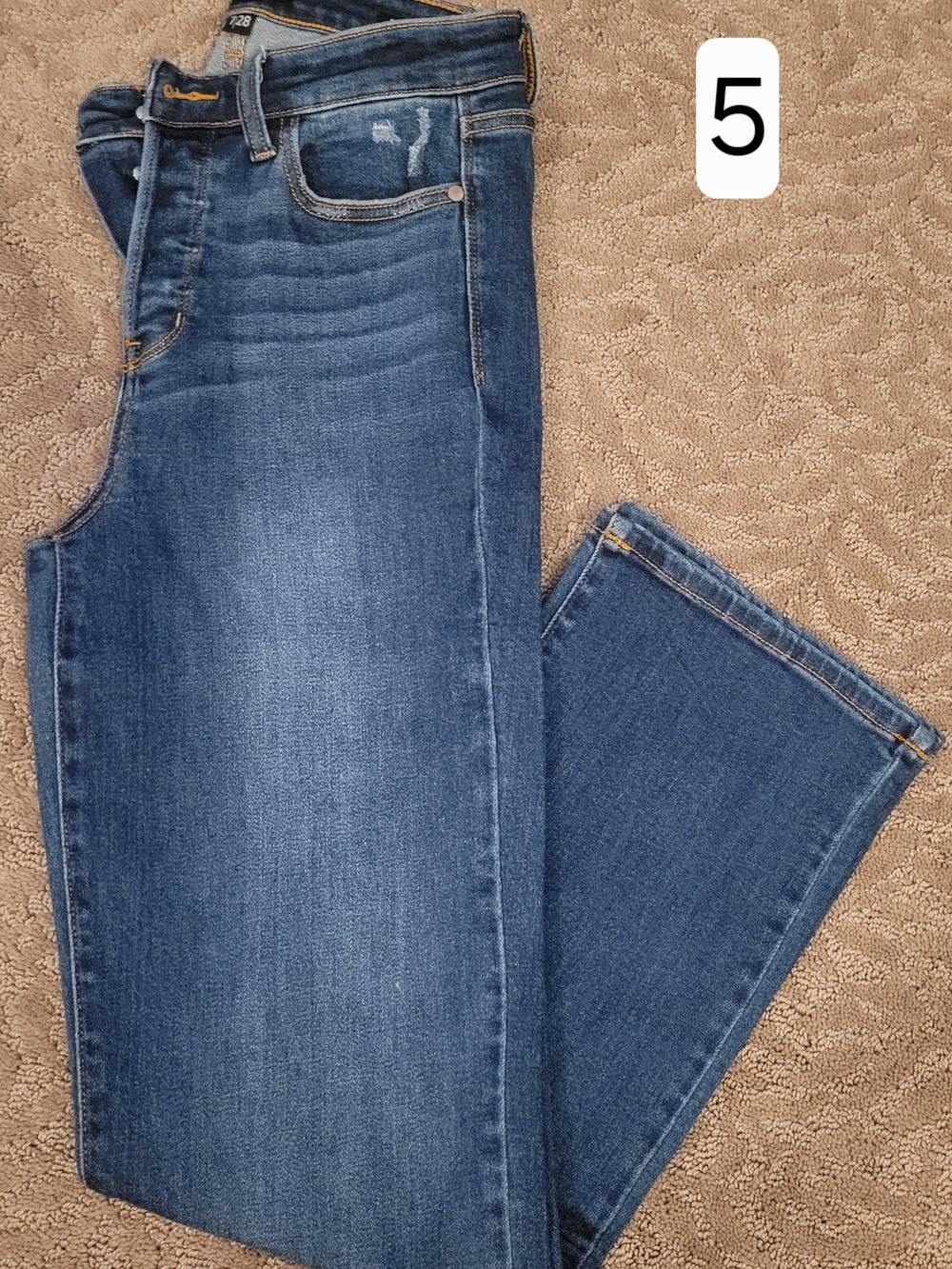 Judy Blue Women's Straight Leg Jeans - Medium Blue Wash